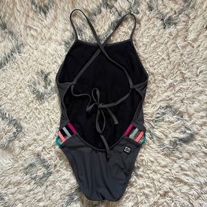 Jolyn Tie Back Gavin 2 Contrast Onesie